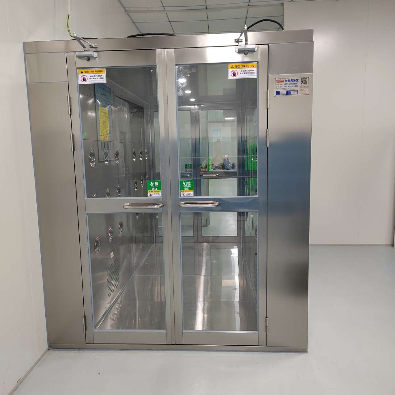 浙江惠润化妆品股份有限公司货淋室安装